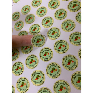 [1 tờ A4] Decal tem nhãn giá rẻ