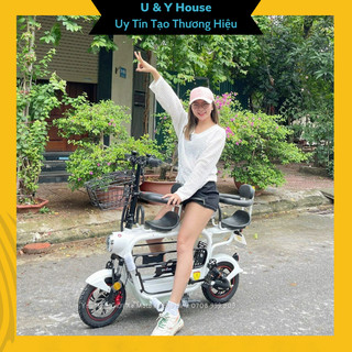 Xe điện Lihaze 3 yên - nhỏ gọn tiện - thời trang - hàng chính hãng