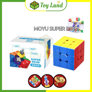Rubik 3x3 Super RS3M 2022 Maglev MoYu MF3RS3 M Rubic Nam Châm 3 Tầng Stickerless 3x3x3 - Toy Land