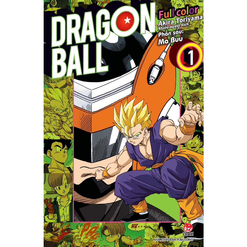 Truyện Dragon Ball Full Color - Phần Sáu: Ma Buu - Tập 1, 2, 3, 4, 5, 6