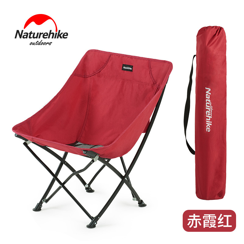 Ghế Camping Gập Gọn Du Lịch, Dã Ngoại khung thép chắc chắn Naturehike-YL04 NH18X004-Y