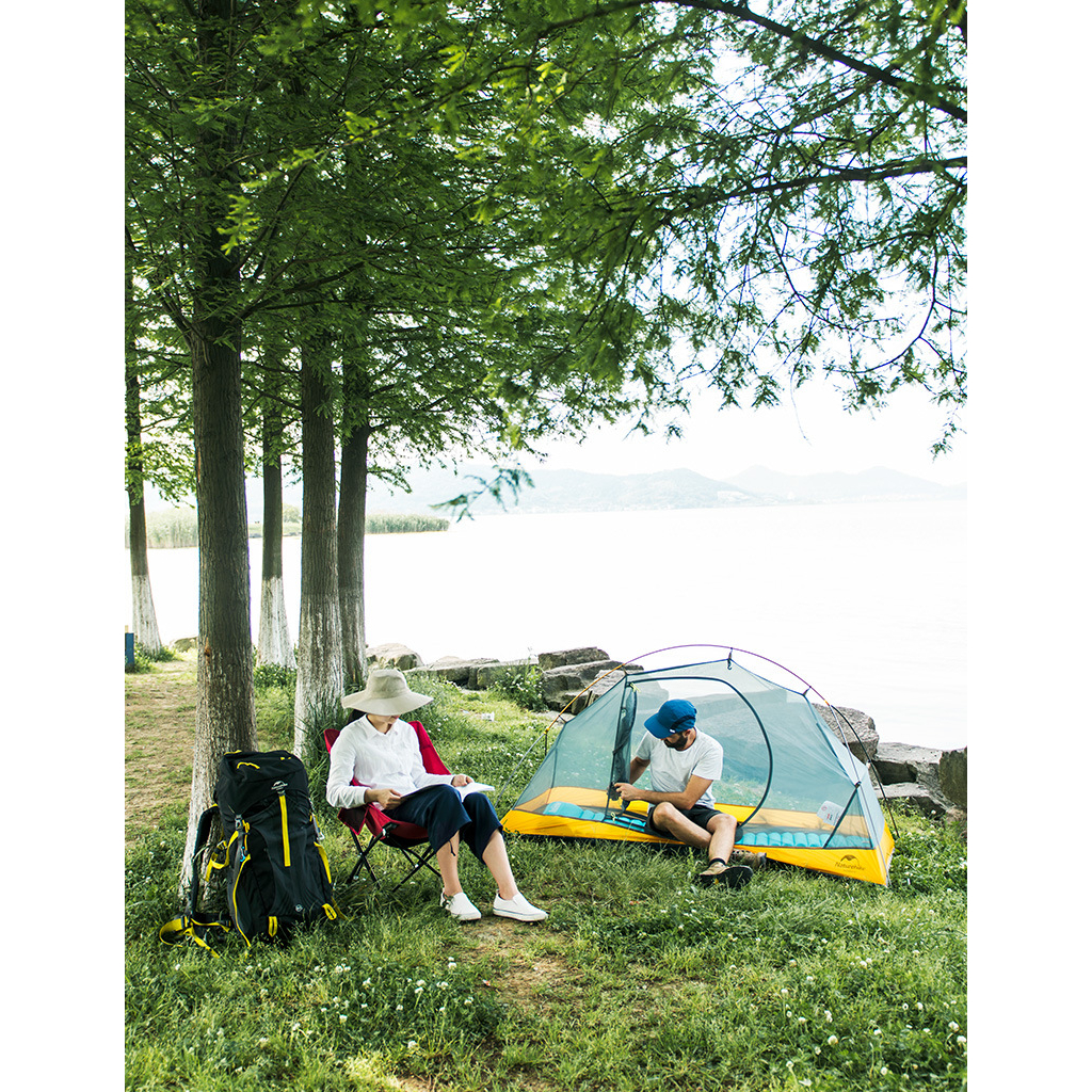 Ghế Camping Gập Gọn Du Lịch, Dã Ngoại khung thép chắc chắn Naturehike-YL04 NH18X004-Y