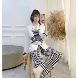Pijama ngắn tay gấu cao cấp