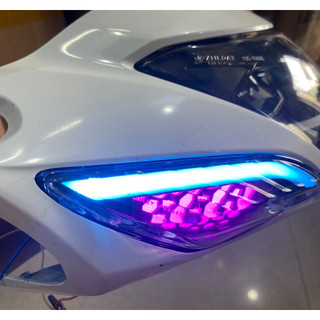 Combo đèn xi nhan lắp zin wave a 50,100,110cc