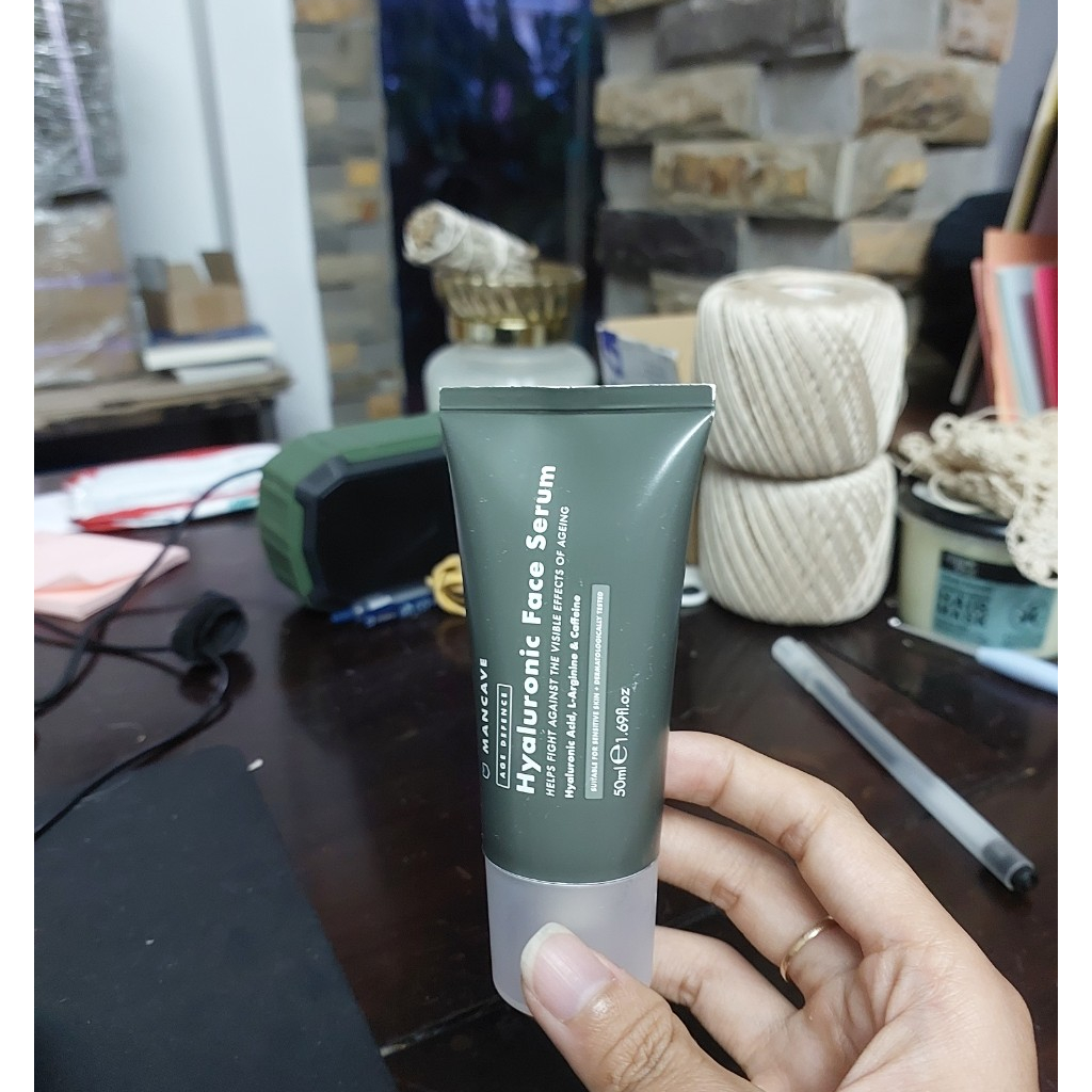 Tinh chất dưỡng ẩm Mancave Hyaluronic Face Serum 50ml cho nam giới