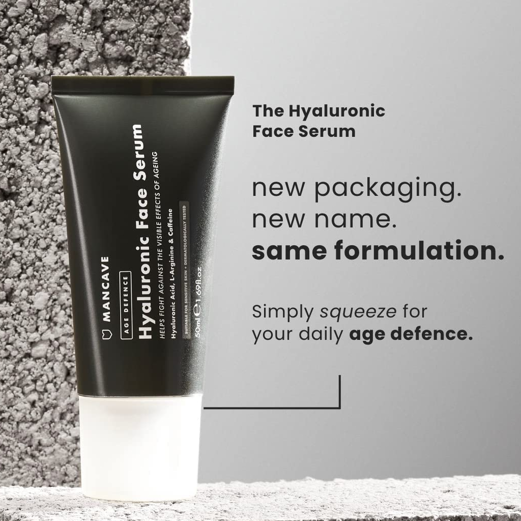 Tinh chất dưỡng ẩm Mancave Hyaluronic Face Serum 50ml cho nam giới