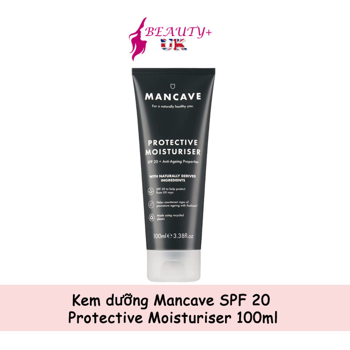 Kem dưỡng Mancave SPF 20 Protective Moisturiser 100ml cho nam giới
