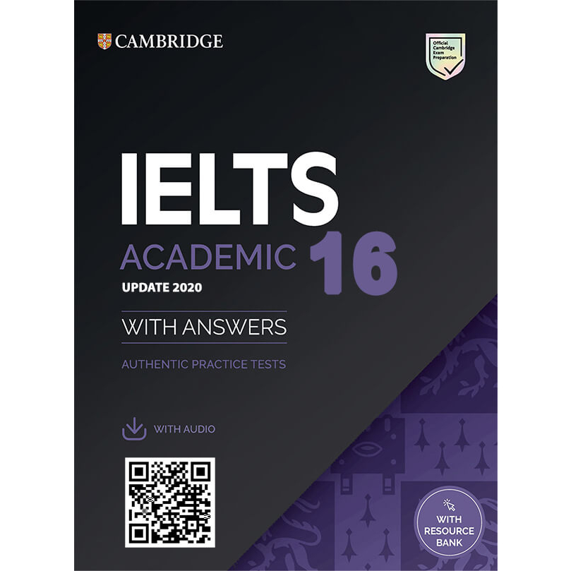 Sách Cambridge IELTS 16 Academic - Tuyển tập đề thi Cambridge IELTS