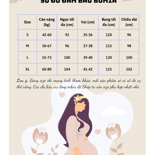 Váy bầu lụa hồng phấn bbdoll