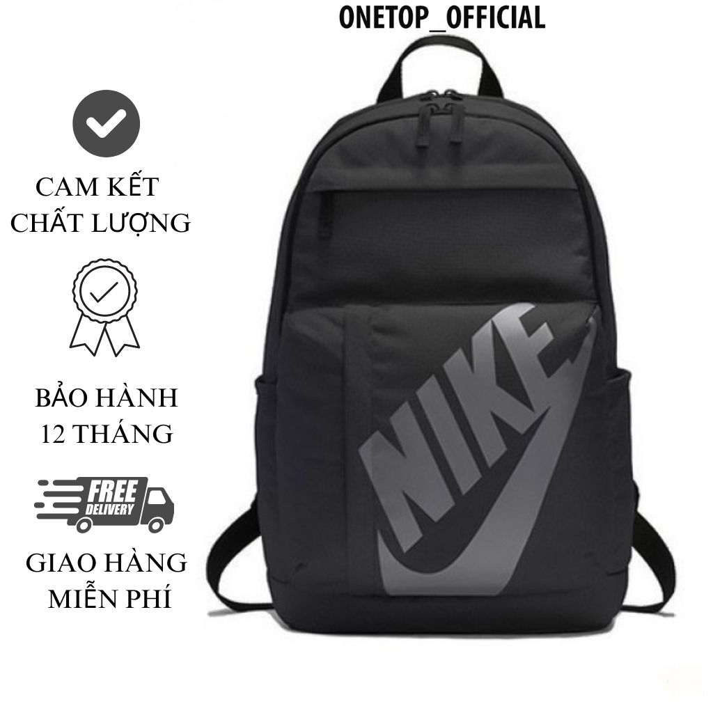 Balo laptop nam nữ phong cách Hàn Quốc chính hãng , Balo NIK.E thể thao vãi Polyeste chống thấm nước sức chứa lớn