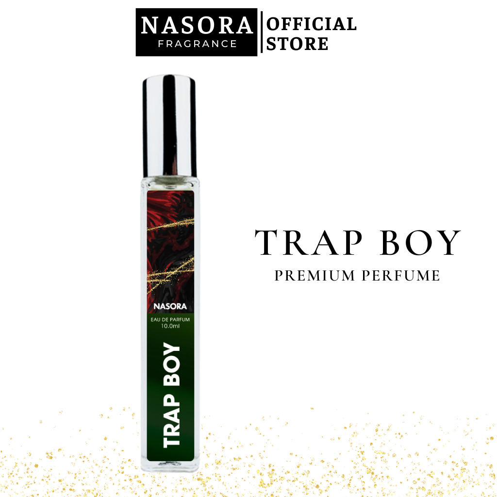 Nước Hoa Nam Trap Boy Nasora Premium Hương Thơm Quyến Rũ, Nam Tính, Cuốn Hút Chai 10ml