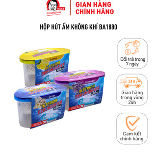 Hộp Sáp Hút Ẩm Không Khí Uncle Bills BA1880 Dung Tích 400ml Hút Ẩm Không Khí, Khử Mùi Quần Áo - Hàng Nhập Khẩu