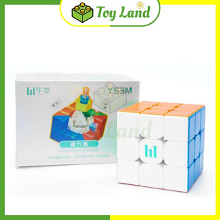 Rubik 3x3 MoYu HuaMeng YS3M 2023 Magnetic Maglev Ball Core Rubic Nam Châm 3 Tầng Stickerless