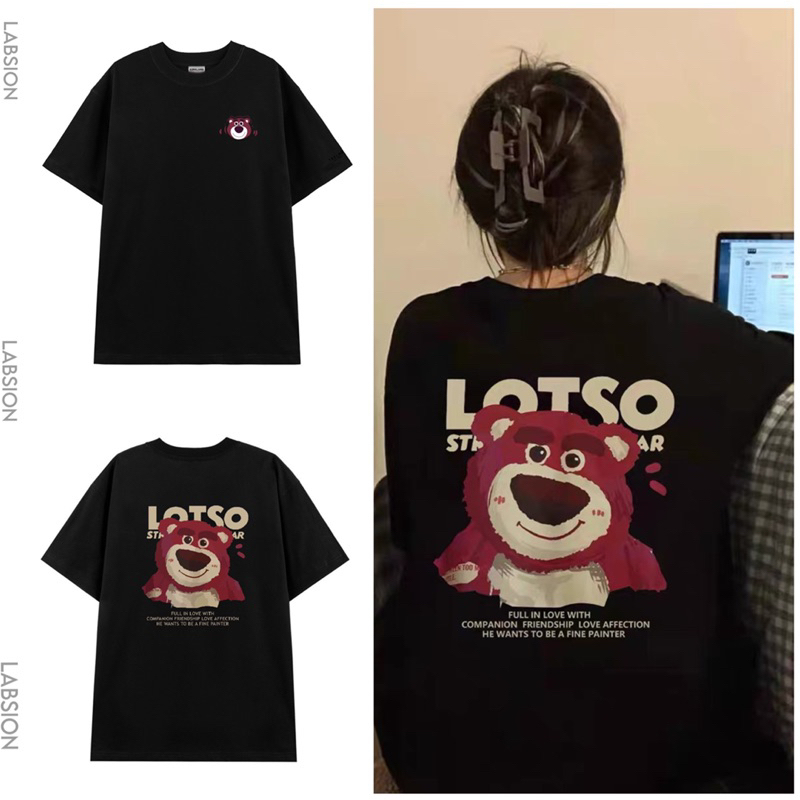 Áo thun LOSTO GẤU form rộng Unisex