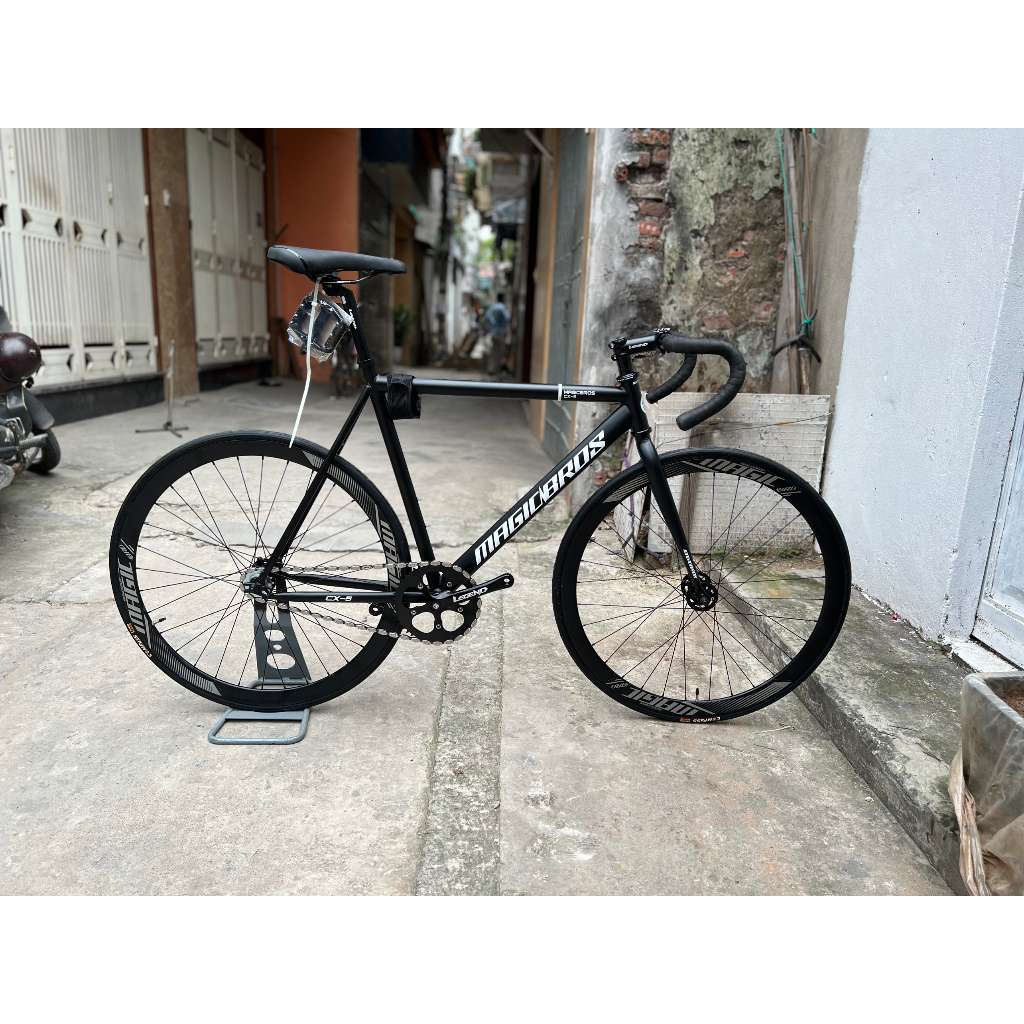 Xe đạp Fixed Gear Magicbros CX-5 khung thép cao cấp mới 100%