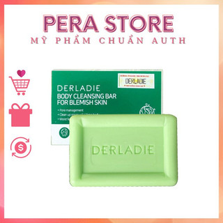 Xà Phòng Giảm Mụn Cơ Thể Sau 7 Ngày Derladie Body Cleansing Bar For Blemish Skin 50g