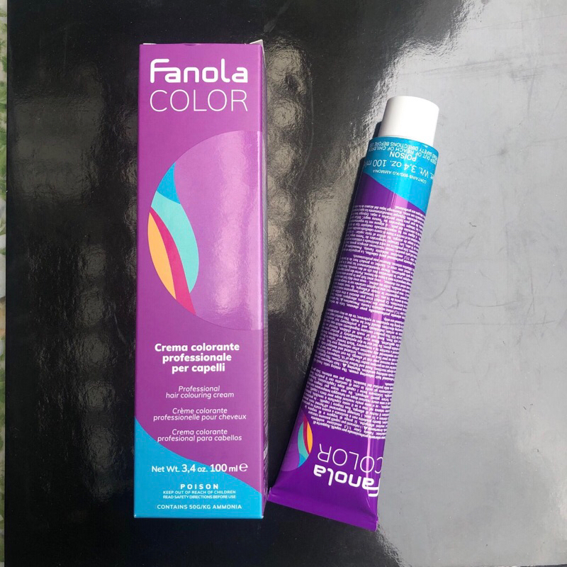 Kem nhuộm cao cấp Fanola màu hồng khói tím khói 100ml