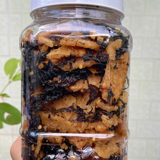 Cơm Cháy Lắc Rong Biển - Cực Ngon [ Hũ Vuông 500gram ]