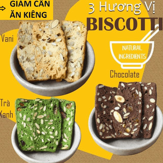 250g Bánh Biscotti ăn kiêng, giảm cân/bánh ngũ cốc