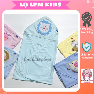 Khăn choàng ủ Bosbabi mềm mịn 100% cotton cho bé sơ sinh