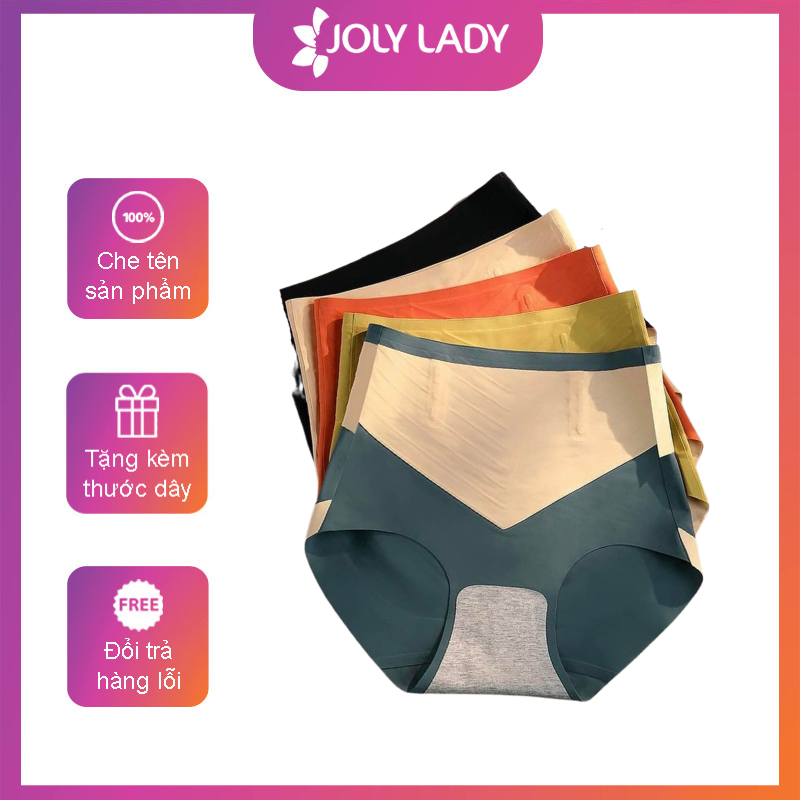 Quần gen bụng cạp cao định hình cho nữ chất su đúc không viền mềm mịn chống cuộn JOLY LADY - QG007
