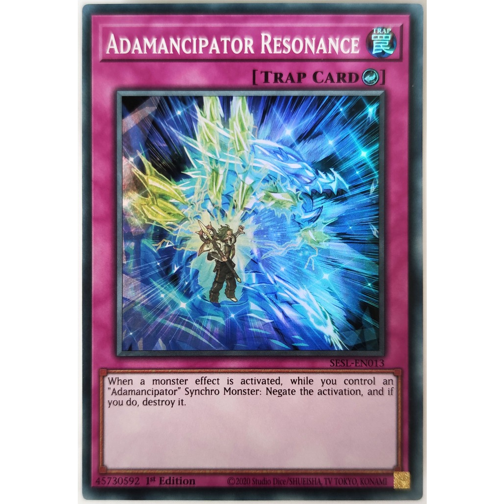 [Thẻ Yugioh] Adamancipator Resonance |EN| Super Rare