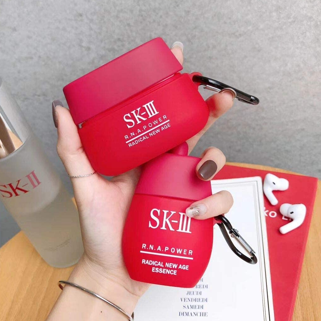 Case Airpods - Ốp Tai Nghe Bluetooth Không Dây Hình Chai SK-III- Mỹ Phẩm chăm sóc da