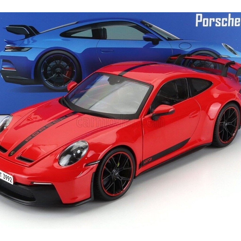 Mô hình xe Porsche 911 GT3 Racing 2022 có đế tỉ lệ 1:18 Maisto OT062