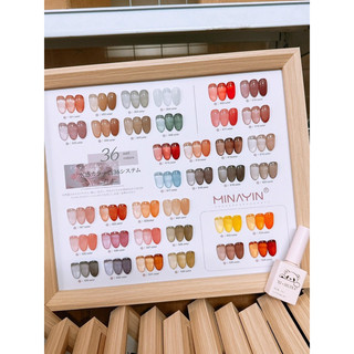 Sét sơn thạch 36 màu chai 15ml kèm bảng màu