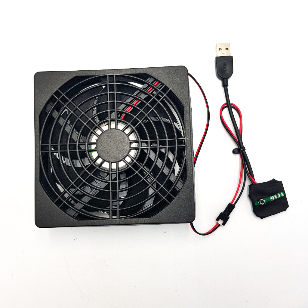 Mạch nháy led trang Bộ quạt USB 3 cấp độ gió tiện dụng đế quạt tản nhiệt cho thiết bị điện tử KhoDienTu