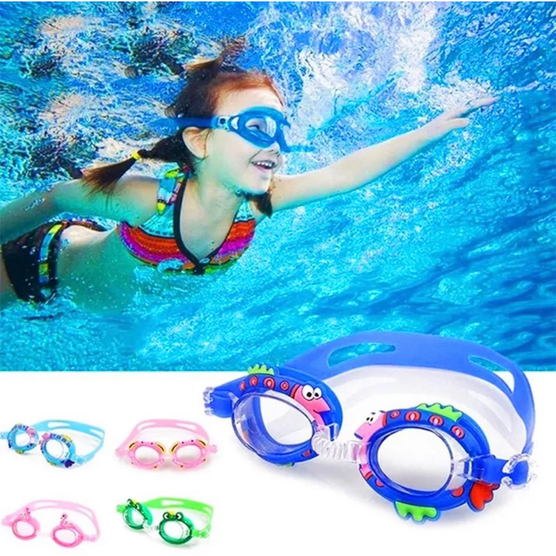 Kính Bơi Hình Thú Ngộ Nghĩnh Cho Bé Yêu