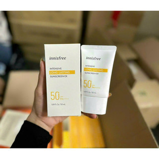 (Sẵn - Mẫu mới) Kem Chống Nắng Innisfree Intensive Sunscreen Long Lasting Sunscreen EX SPF50+ PA++++ -