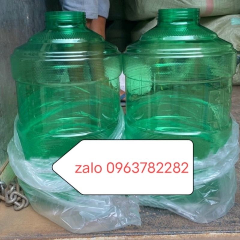 vỏ bình nước 20lit có nắp cổ phi 110