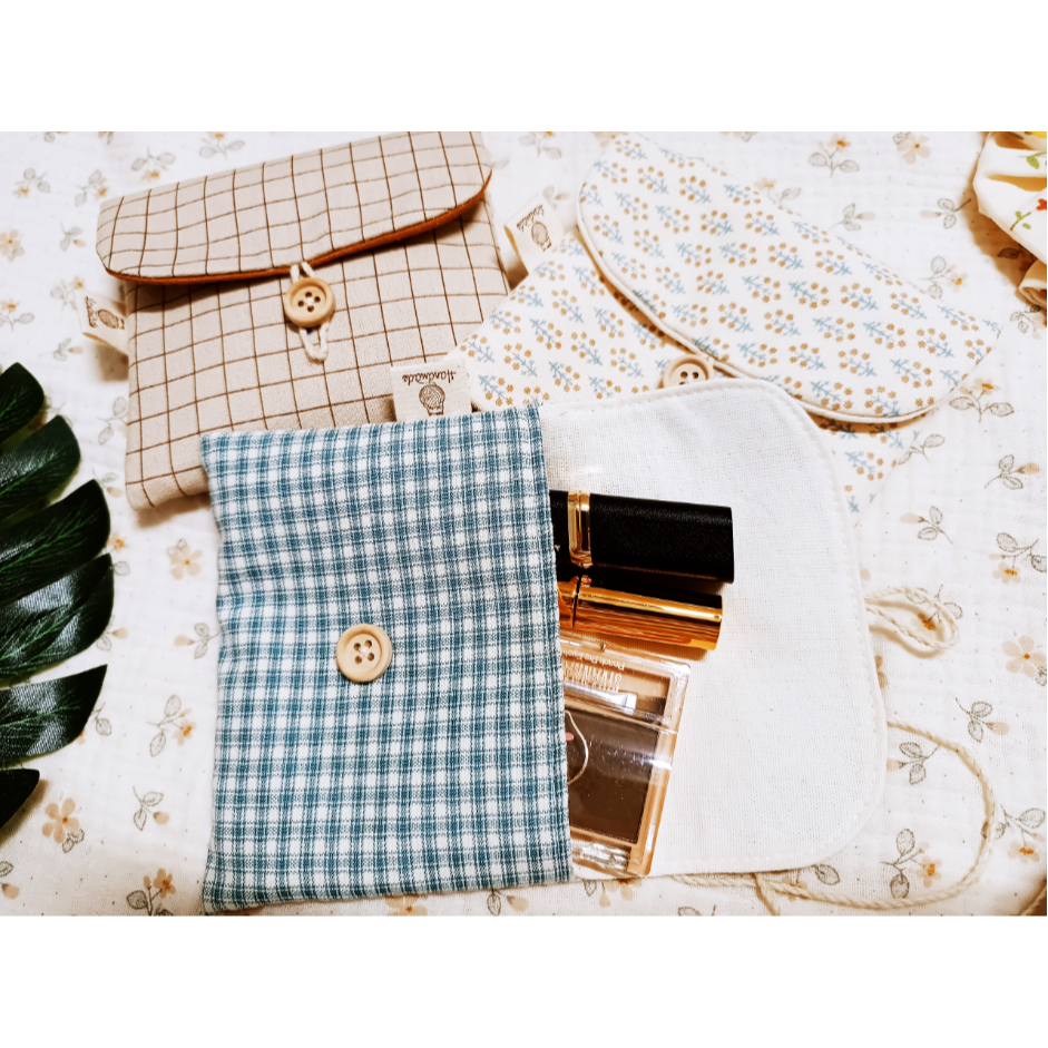 TÚI ĐỰNG BVS, MỸ PHẨM, TIỀN.... CHO CÁC BẠN NỮ BẰNG VẢI LINEN CAO CẤP
