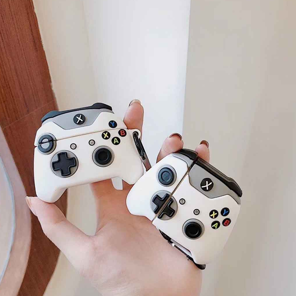 Case Airpods 1/2 - Ốp Tai Nghe Bluetooth Không Dây Xbox Controller  - Vỏ Bao Chất Liệu Bằng Silicon