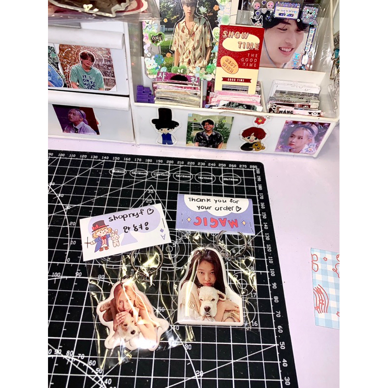 Móc khoá in hình blackpink