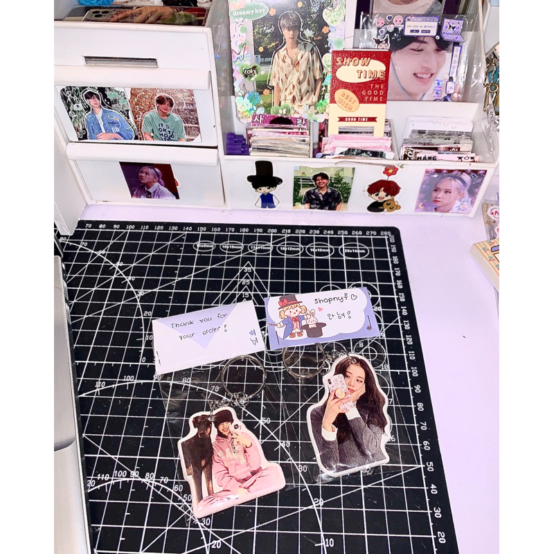 Móc khoá in hình blackpink