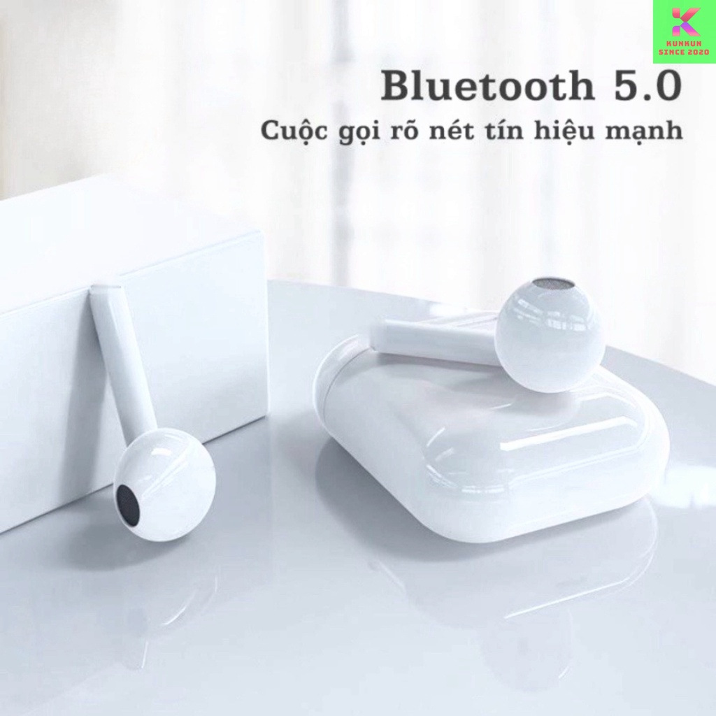 Tai nghe Bluetooth không dây AlP2, Âm thanh siêu hay, thiết kế ấn tưởng, Định Vị, Đổi tên kết nối mọi dòng máy [KUNKUN]