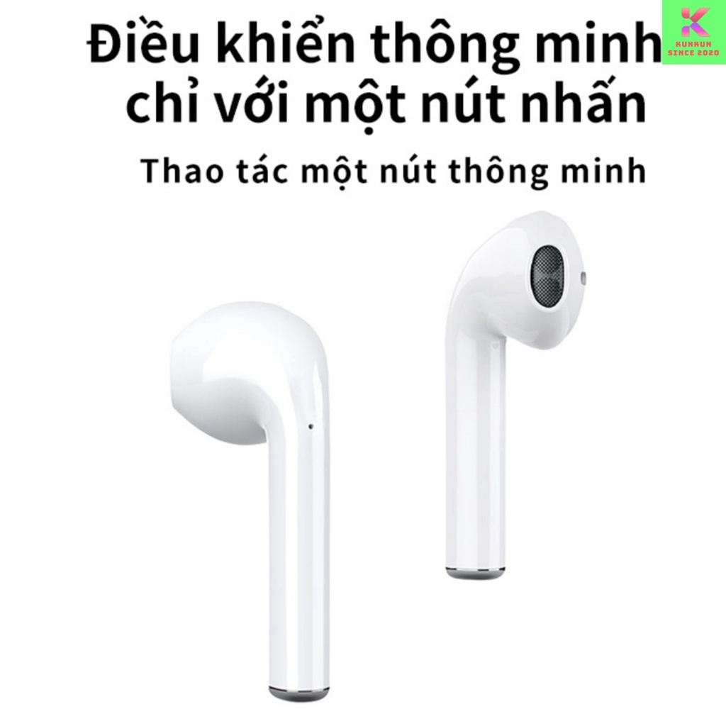 Tai nghe Bluetooth không dây AlP2, Âm thanh siêu hay, thiết kế ấn tưởng, Định Vị, Đổi tên kết nối mọi dòng máy [KUNKUN]