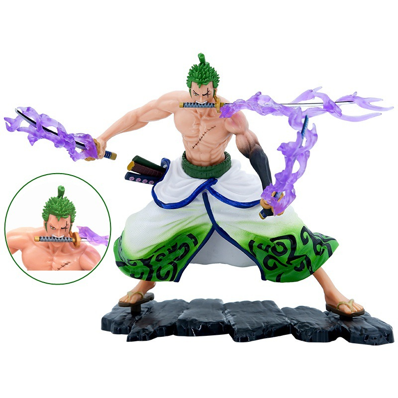 Mô Hình Zoro Wano Enma siêu ngầu 17cm Full box ASL Shop Mô Hình One Piece