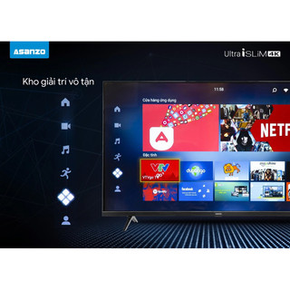 Tivi Asanzo 50in smart voice android 10.0
