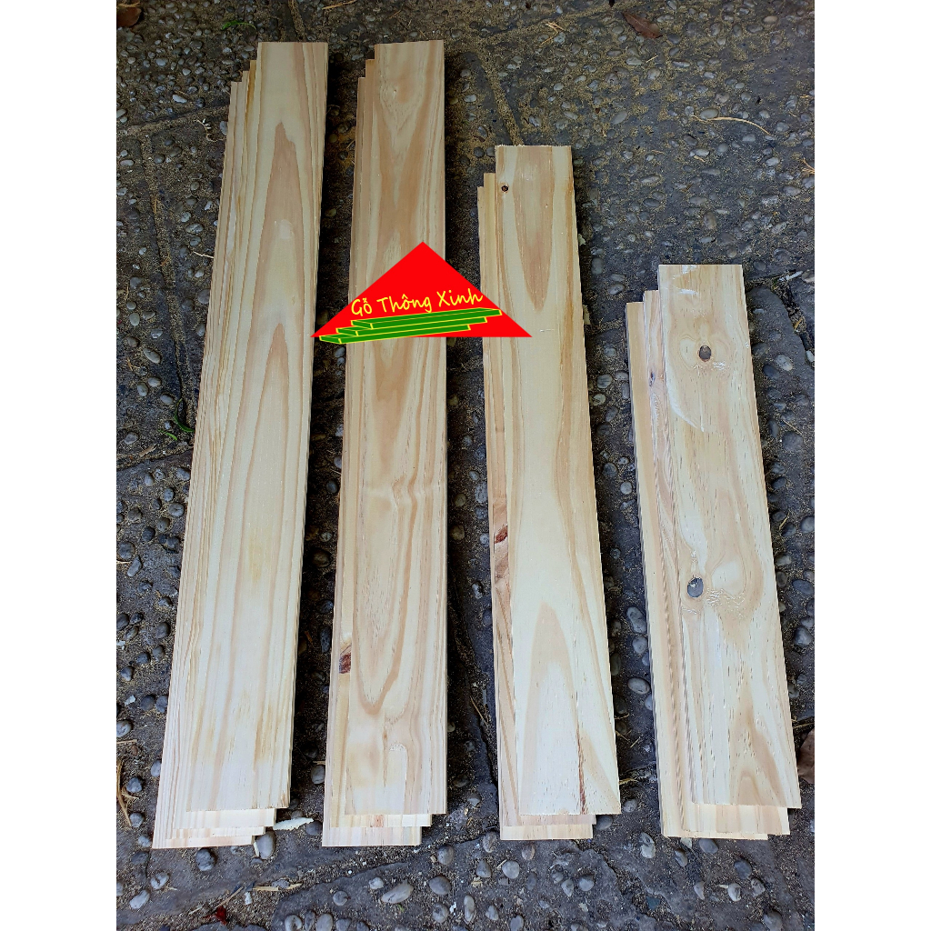 Tấm gỗ thông dài 100cm, 90cm, 80cm