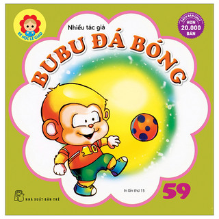 Sách - bé học lễ giáo - bubu tập 59: đá bóng