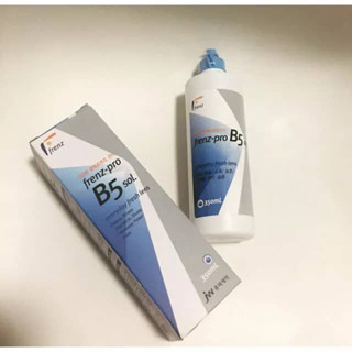  Nước Ngâm Lens Frenz Pro B5 Hàn Quốc  350ml  Chai siêu to khổng lồ . 