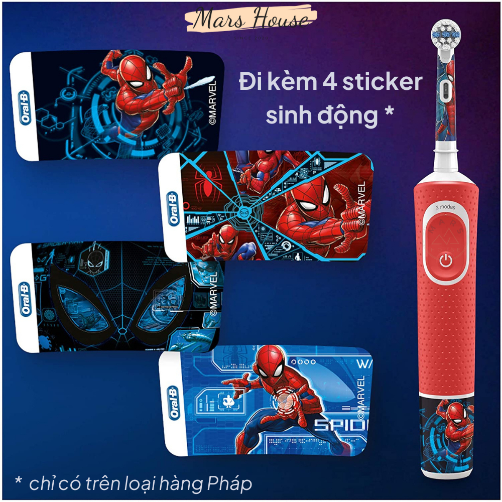 Bàn Chải Đánh Răng Điện Oral-B Cho Trẻ Em
