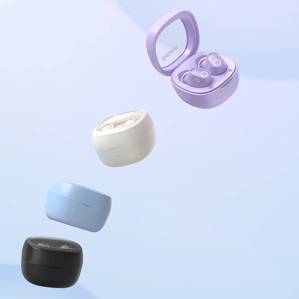 Tai Nghe Bluetooth nhét tai Baseus WM02 TWS 5.3 kết nối Không Dây Chống Ồn Êm Tai cho samsung ip xiaomi
