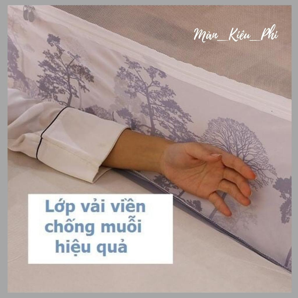 màn cao cấ mắt dày gấp gọn