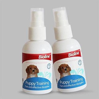 Xịt hướng dẫn đi vệ sinh cho chó bioline 50ml