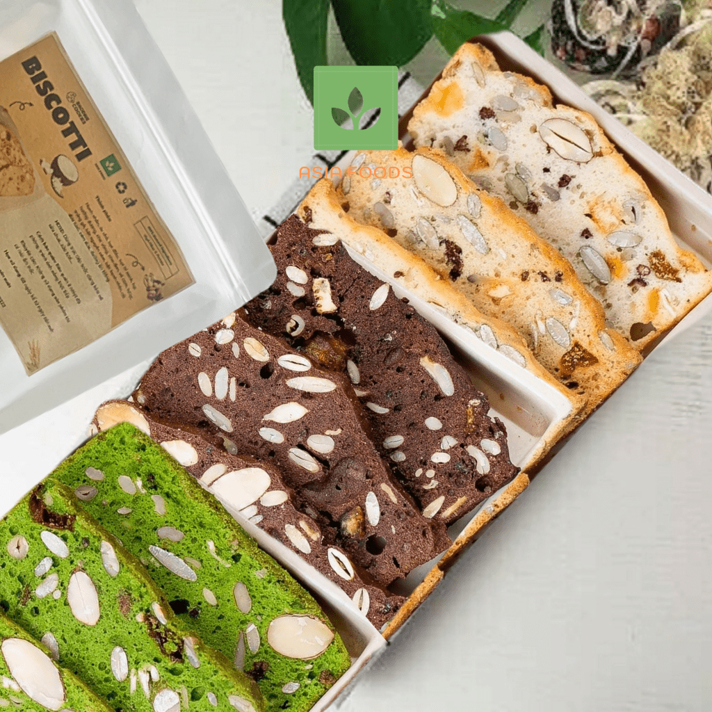 250g Bánh Biscotti ăn kiêng, giảm cân/bánh ngũ cốc