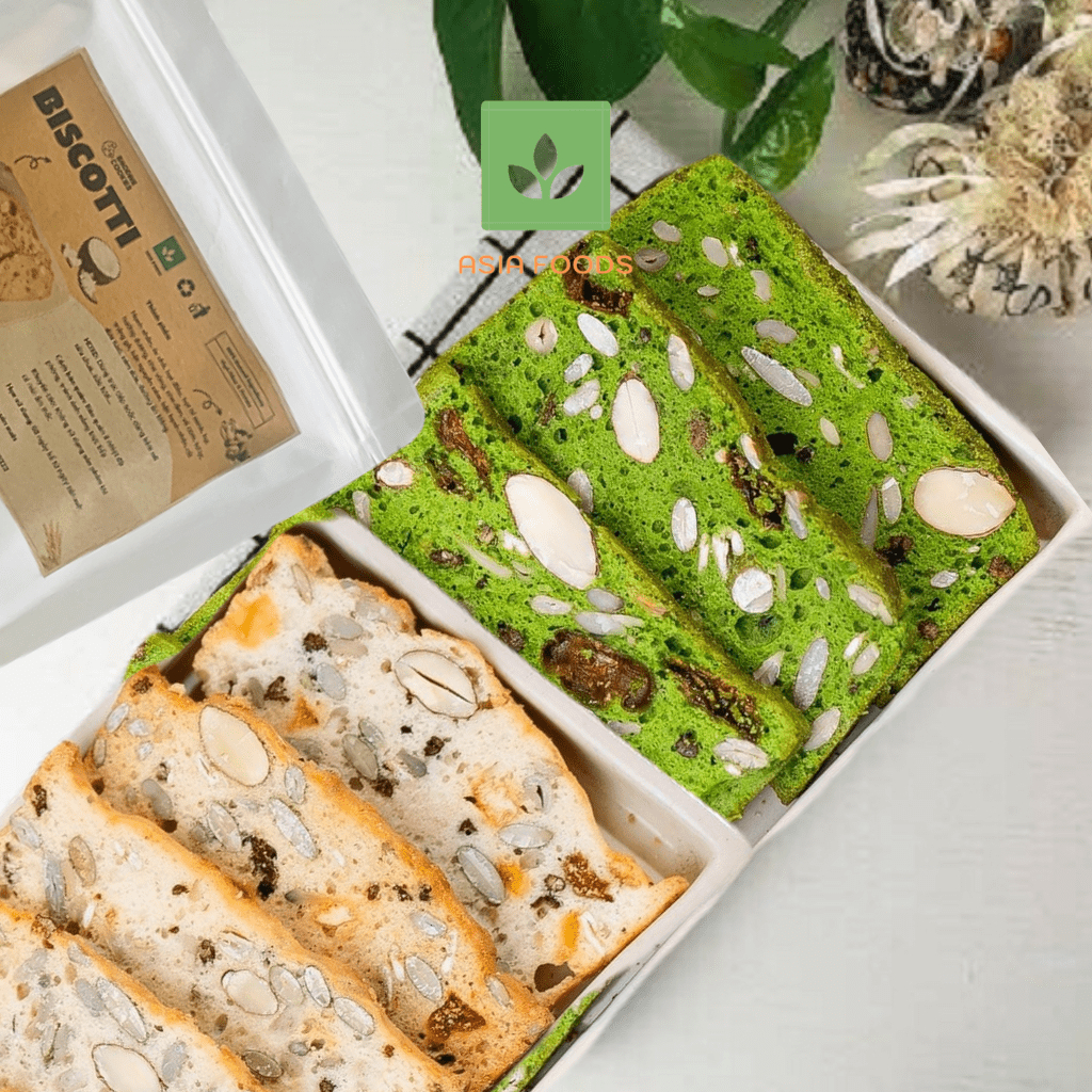 250g Bánh Biscotti ăn kiêng, giảm cân/bánh ngũ cốc
